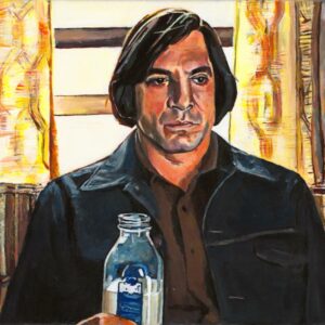 “Anton Chigurh” 11" x 14" Print