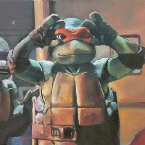 "A Fellow Chucker, Eh?" 11" x 14" Print