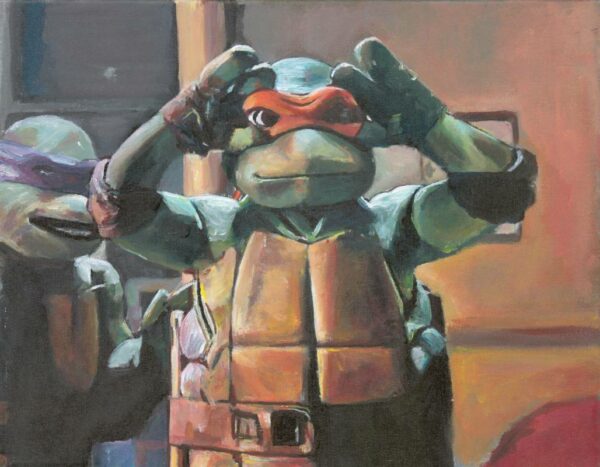 "A Fellow Chucker, Eh?" 11" x 14" Print