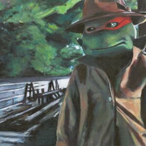 A Big Turtle in a Trench Coat